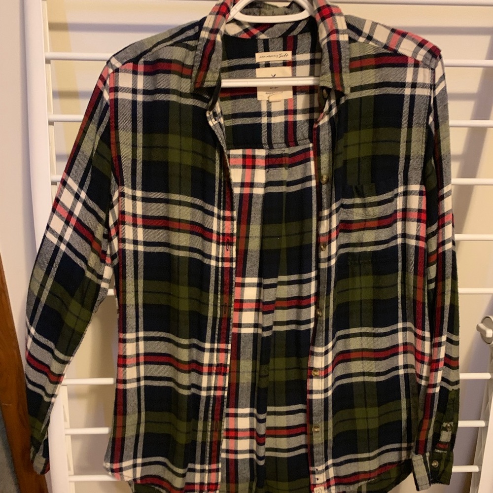 American Eagle Boyfriend flannel